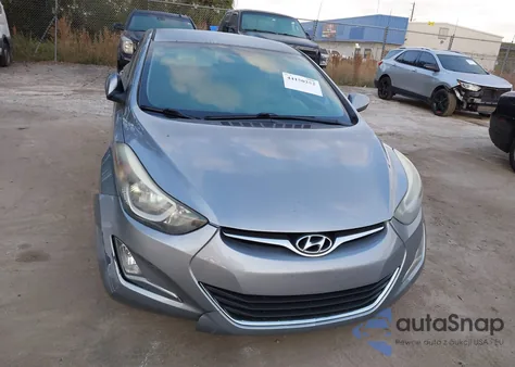2016 Hyundai Elantra Se из США, поврежденный, VIN 5NPDH4AEXGH660829